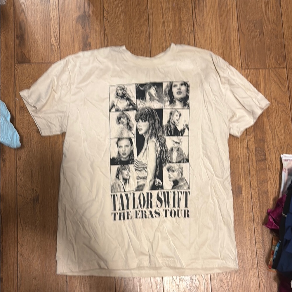 Taylor Swift The Eras Tour Cream Tee
